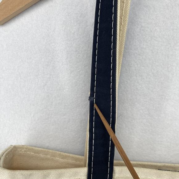 LL BEAN Boat And Tote Bag MERRILL LYNCH Investments Private Banking Canvas USA - Picture 11 of 16